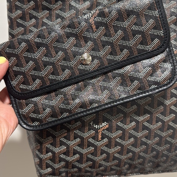 Authentic Goyard St Louis Tote PM Black - Picture 9 of 16